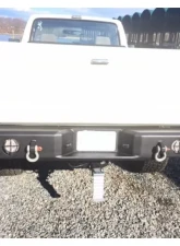 Hammerhead Armor Ford F-150-350 Rear Bumper For 88-98 Ford F-150-350 Black Steel                                     - 600-56-0092 - Image 3