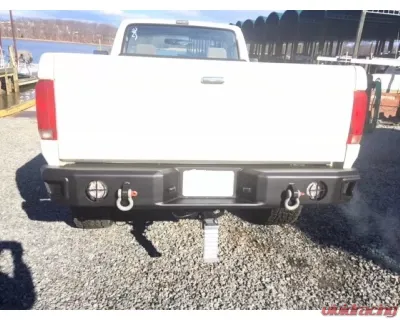 Hammerhead Armor Ford F-150-350 Rear Bumper For 88-98 Ford F-150-350 Black Steel - 600-56-0092