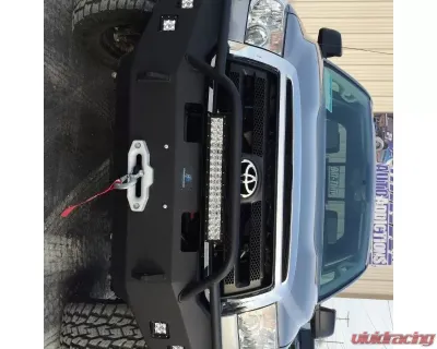 Hammerhead Armor Tundra Front Winch Bumper Pre Runner For 07-13 Tundra Black Steel - 600-56-0098