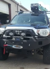 Hammerhead Armor Tacoma Front Winch Bumper Pre Runner For 12-15 Tacoma Black Steel                                     - 600-56-0102 - Image 4
