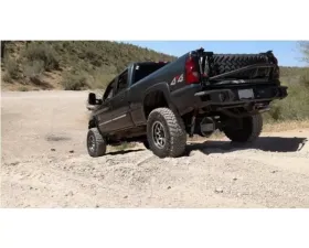 Hammerhead Armor Silverado/Sierra Rear Bumper For 01-07 Silverado/Sierra 2500/3500 Black Steel