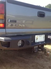 Hammerhead Armor Silverado/Sierra Rear Bumper For 01-07 Silverado/Sierra 2500/3500 Black Steel                                     - 600-56-0106 - Image 5