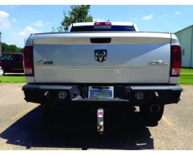 Hammerhead Armor RAM Rear Bumper With Dual Exhaust And Sensors 09-18