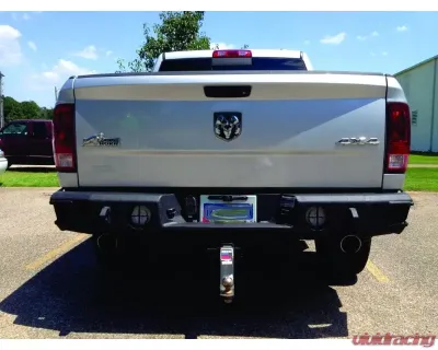 Hammerhead Armor RAM Rear Bumper With Dual Exhaust And Sensors 09-18 - 600-56-0107