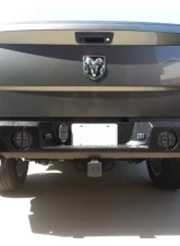 Hammerhead Armor RAM Rear Bumper With Dual Exhaust And Sensors 09-18                                     - 600-56-0107 - Image 3