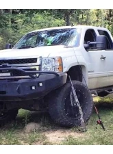 Hammerhead Armor Silverado/Sierra Front Winch Bumper Pre Runner For 11-14 Silverado/Sierra 2500-3500 Black Steel                                     - 600-56-0109 - Image 2