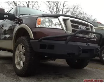 Hammerhead Armor F-150 Front Winch Bumper Pre Runner For 04-08 Ford F-150 Black Steel - 600-56-0124
