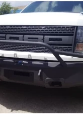 Hammerhead Armor Raptor Front Winch Bumper Pre Runner For 10-14 Raptor Black Steel                                     - 600-56-0128 - Image 2