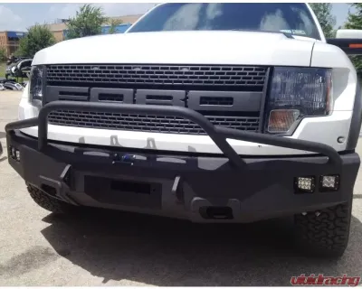 Hammerhead Armor Raptor Front Winch Bumper Pre Runner For 10-14 Raptor Black Steel - 600-56-0128