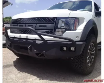 Hammerhead Armor Raptor Front Winch Bumper Pre Runner For 10-14 Raptor Black Steel - 600-56-0128