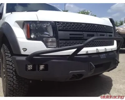 Hammerhead Armor Raptor Front Winch Bumper Pre Runner For 10-14 Raptor Black Steel - 600-56-0128