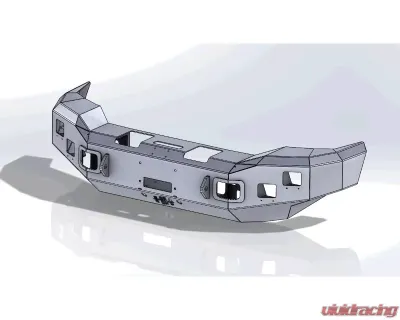 Hammerhead Armor F-250-F-550/Excursion Front Winch Bumper No Brushguard For 99-04 F-250-F-F-550 00-04 Excursion - 600-56-0156