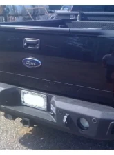 Hammerhead Armor F-250-450 Rear Bumper With Sensors For 99-16 Ford F-250-450 Black Steel                                     - 600-56-0182 - Image 2