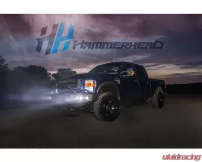 Hammerhead Armor F-250-F-550 Front Winch Bumper Pre Runner For 08-10 Ford F-250-F-550 Black Steel - 600-56-0191
