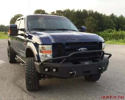 Hammerhead Armor F-250-F-550 Front Winch Bumper Pre Runner For 08-10 Ford F-250-F-550 Black Steel - 600-56-0191