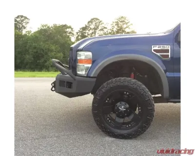 Hammerhead Armor F-250-F-550 Front Winch Bumper Pre Runner For 08-10 Ford F-250-F-550 Black Steel - 600-56-0191