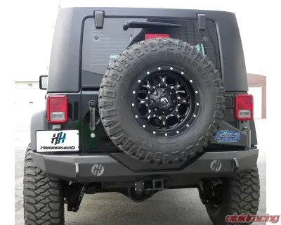 Hammerhead Armor Jeep JK Rear Bumper For 07-18 Wrangler JK Black - 600-56-0207
