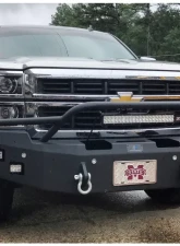 Hammerhead Armor Silverado Front Winch Bumper Pre Runner For 14-15 Silverado 1500 Black Steel                                     - 600-56-0212 - Image 2