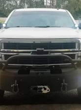 Hammerhead Armor Silverado Front Winch Bumper Pre Runner For 14-15 Silverado 1500 Black Steel                                     - 600-56-0212 - Image 2