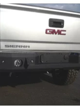 Hammerhead Armor Silverado/Sierra Rear Bumper With Sensors For 14-18 Silverado/Sierra 1500 Black                                     - 600-56-0222 - Image 4