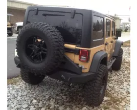 Hammerhead Armor Jeep JK Spare Tire Carrier For 07-18 Wrangler JK Black