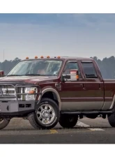 Hammerhead Armor F-250-F-550 Front Winch Bumper Full Brushguard X-Series For 08-10 Ford F-250-F-550 Black Steel                                     - 600-56-0255 - Image 4