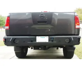 Hammerhead Armor Titan Rear Bumper With Sensors For 10-15 Nissan Titan Black Steel