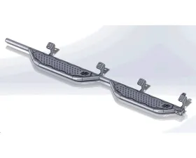 Hammerhead Armor Tundra Running Boards For 07-18 Toyota Tundra Crew Max Short Wheel Base Black