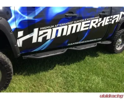 Hammerhead Armor Silverado/Sierra Running Boards For 07-13 Silverado/Sierra 1500 Crew Cab Short Wheel Base 5.8 Foot Bed With Bed Access - 600-56-0270