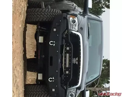 Hammerhead Armor RAM Front Winch Bumper Pre Runner For 13-18 RAM 1500 Black Steel - 600-56-0271