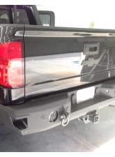 Hammerhead Armor Silverado/Sierra Rear Bumper With Sensors For 15-18 Silverado/Sierra 2500-3500 Black Steel                                     - 600-56-0272 - Image 2