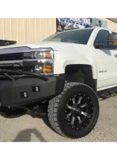 Hammerhead Armor Silverado Front Winch Bumper Pre Runner For 15-18 Silverado 2500-3500 Black Steel                                     - 600-56-0278 - Image 5