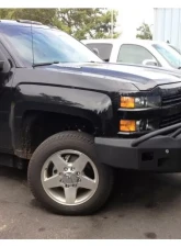 Hammerhead Armor Silverado Front Winch Bumper Pre Runner For 15-18 Silverado 2500-3500 Black Steel                                     - 600-56-0278 - Image 5