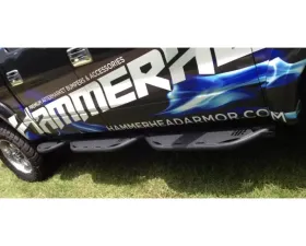 Hammerhead Armor Ford F-150 Running Boards Crew Cab Short Wheel Base With Bed Access For 09-14 Ford F-150 Black Steel