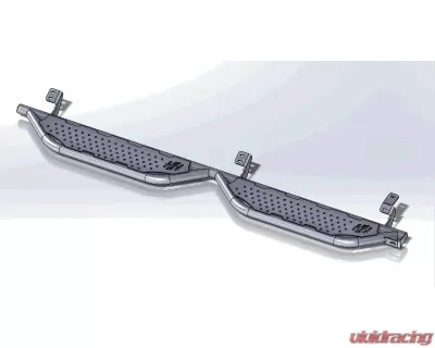 Hammerhead Armor Tacoma Running Boards Double Cab Short Wheel Base For 05-15 Toyota Tacoma Black Steel - 600-56-0291