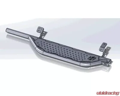 Hammerhead Armor Tacoma Running Boards Regular Cab Short Wheel Base Cab Length For 05-15 Toyota Tacoma Black Steel - 600-56-0302