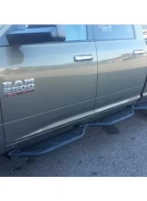 Hammerhead Armor RAM Running Boards Crew Cab 6.4 Foot Bed With Bed Access For 10-18 RAM 2500-3500 Black                                     - 600-56-0316 - Image 2