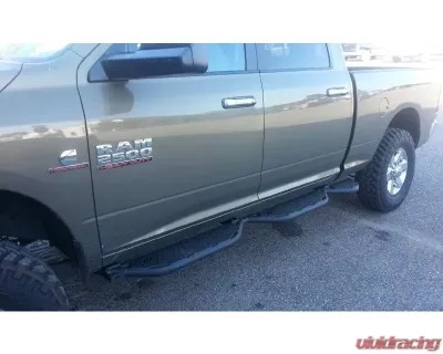 Hammerhead Armor RAM Running Boards Crew Cab 6.4 Foot Bed With Bed Access For 10-18 RAM 2500-3500 Black - 600-56-0316