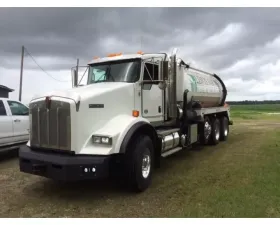 Hammerhead Armor XD Series Front Non-Winch Bumper (Wrinkle Black) Kenworth T800