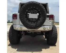 Hammerhead Armor Jeep JK Stubby Rear Bumper For 07-18 Wrangler JK Black