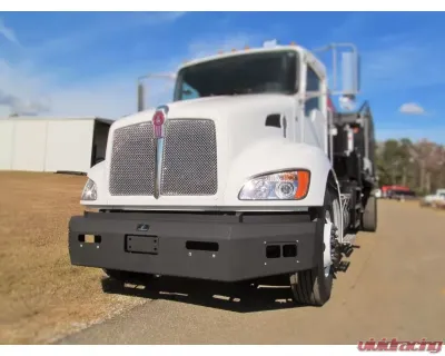 Hammerhead Armor XD Series Front Non-Winch Bumper (Wrinkle Black) Kenworth T370 - 600-56-0321