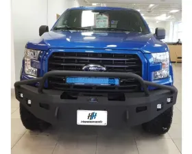 Hammerhead Armor F-150 Front Winch Bumper Pre Runner For 15-17 Ford F-150 Black Steel