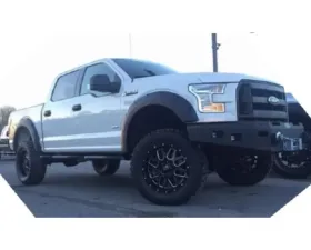 Hammerhead Armor F-150 Front Winch Bumper No Brushguard For 15-17 Ford F-150 Black Steel