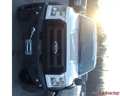 Hammerhead Armor F-150 Front Winch Bumper No Brushguard For 15-17 Ford F-150 Black Steel - 600-56-0328