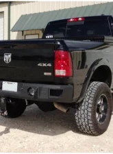 Hammerhead Armor RAM Rear Bumper With Sensors For 09-18 RAM 1500-3500 Black Steel                                     - 600-56-0338 - Image 3