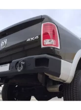 Hammerhead Armor RAM Rear Bumper With Sensors For 09-18 RAM 1500-3500 Black Steel                                     - 600-56-0338 - Image 4