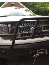 Hammerhead Armor Ford F-150 Front Winch Bumper Full Brushguard For 09-14 Ford F-150 Black Steel X-Series                                     - 600-56-0343 - Image 2