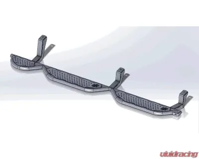 Hammerhead Armor Dodge RAM 1500 Running Boards Crew Cab 5 Foot 7 Inch Bed With Bed Access For 09-18 RAM 1500 Black Steel - 600-56-0354