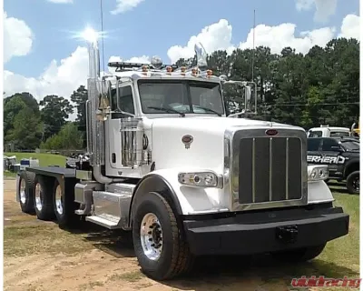 Hammerhead Armor XD Series Front Non-Winch Bumper (Wrinkle Black) Peterbilt 367 Axle Forward - 600-56-0355