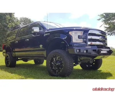 Hammerhead Armor Low Profile Front Black Bumper (Non-Winch) Ford F-150 2015-2017 - 600-56-0381
